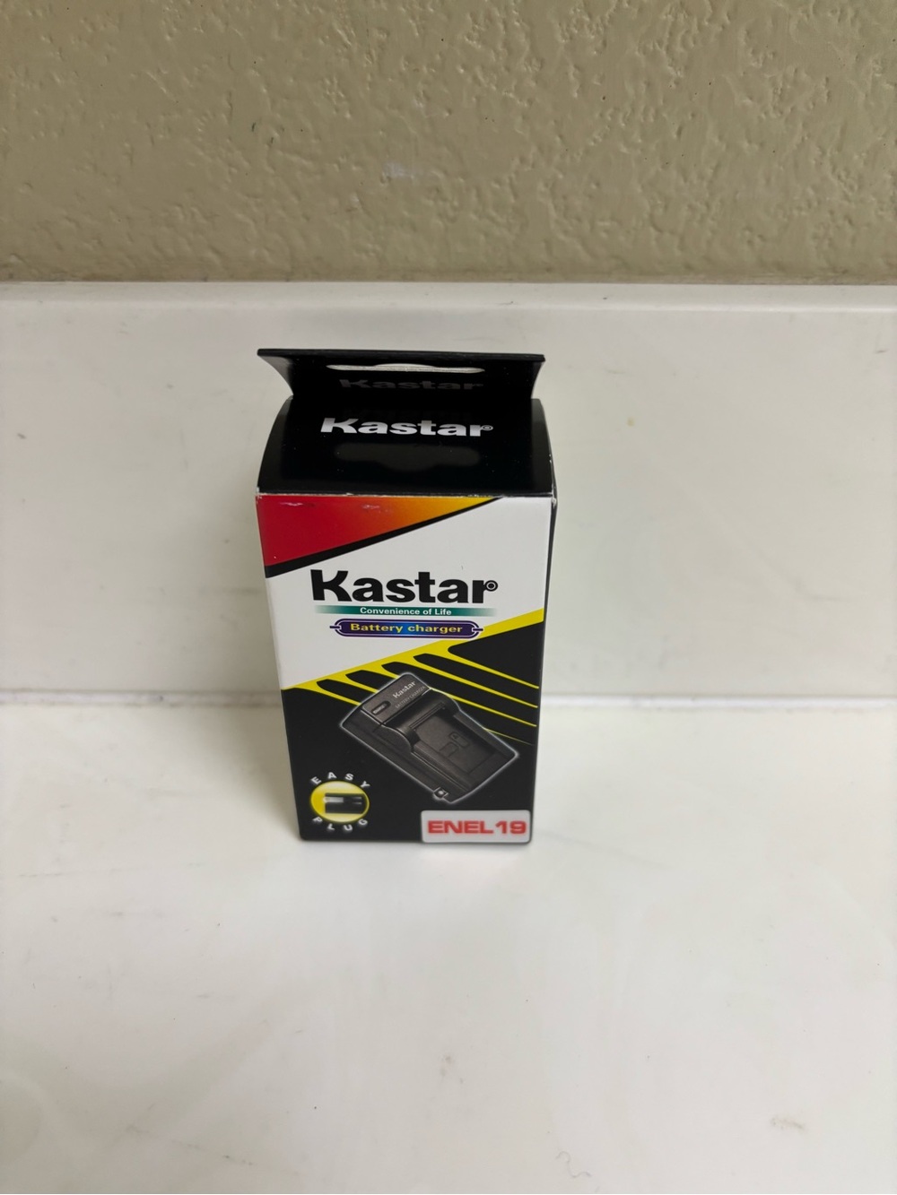 Kastar Battery Charger ENEL19 - Black/White